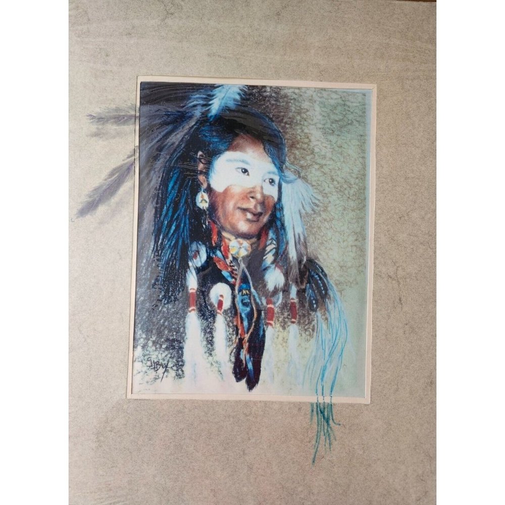 Native American Collection GJ Bly Wall Art 12" x 15"